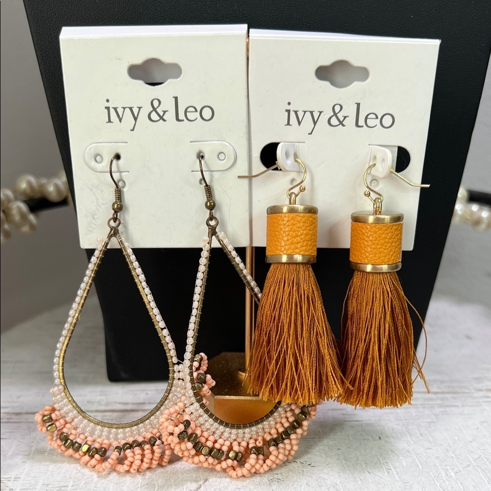 Ivy & Leo Earrings 2 Pairs B35